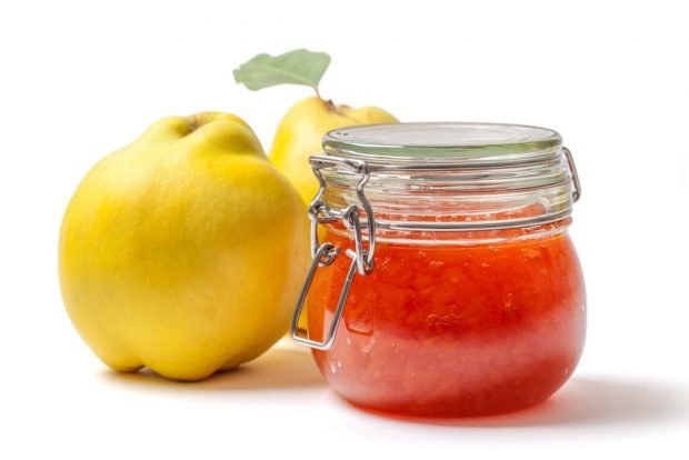 Quince jam without sterilization