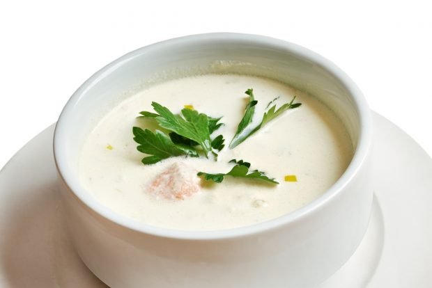 Norwegian milk soup