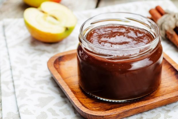 Apple chocolate jam