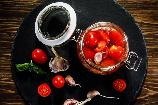 Cherry tomatoes for winter