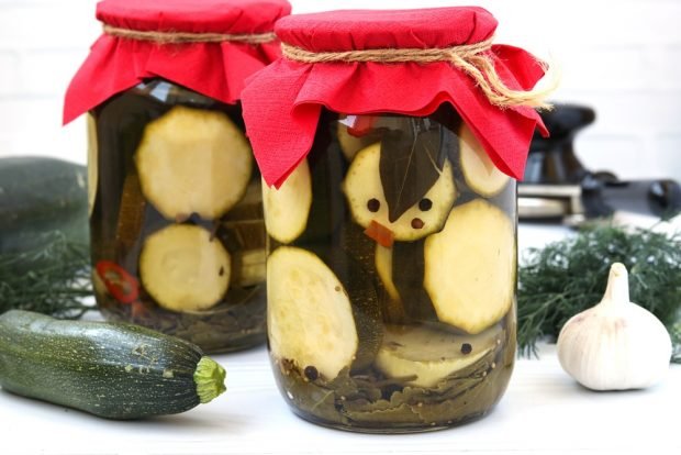 Pickled zucchini for winter