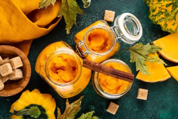 Pumpkin jam for winter