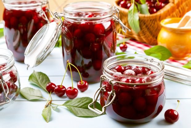 Jam-five minutes of cherries with a stone – a simple and delicious recipe, how to cook step by step