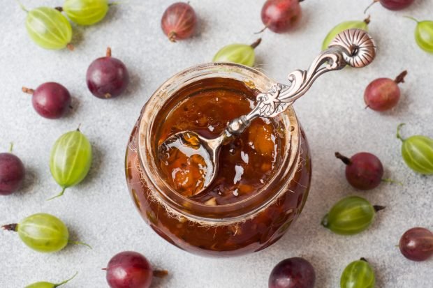 Gooseberry jam without sterilization