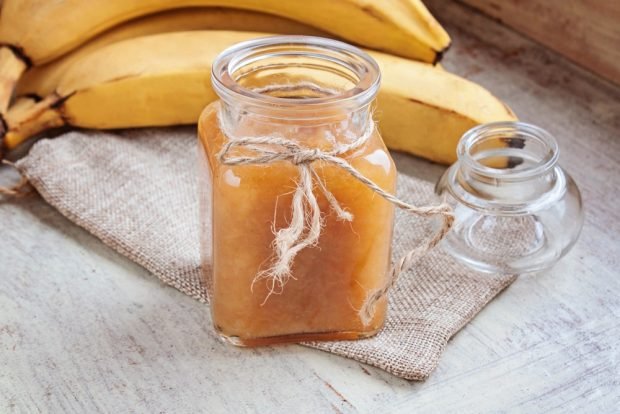 Apricot and banana jam