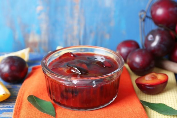 Plum jam with orange is a simple and delicious recipe, how to cook step by step