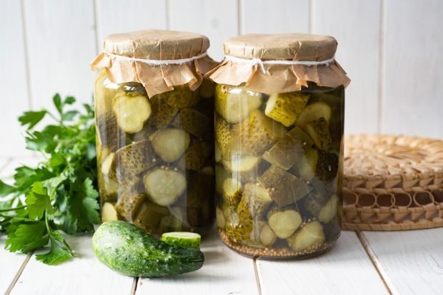 Cucumbers in Finnish for winter