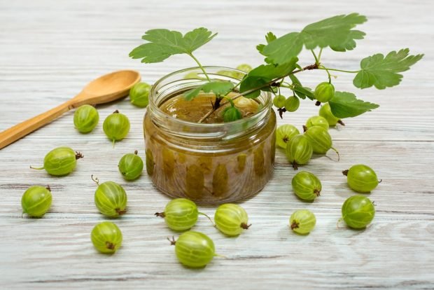 Green gooseberry jam – a simple and delicious recipe, how to cook step by step