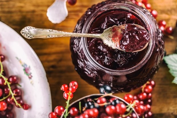 Red and black currant jam – a simple and delicious recipe, how to cook step by step