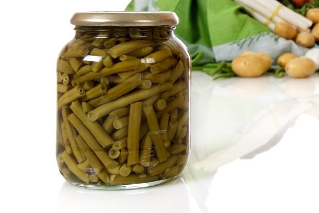 Canned asparagus beans