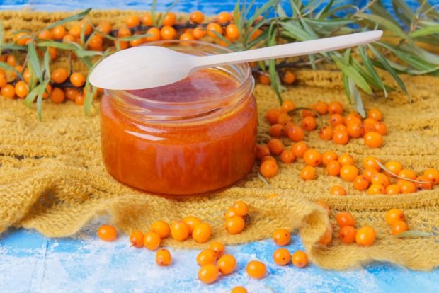 Sea buckthorn jam with agar