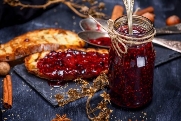 Black raspberry jam – a simple and delicious recipe, how to cook step by step