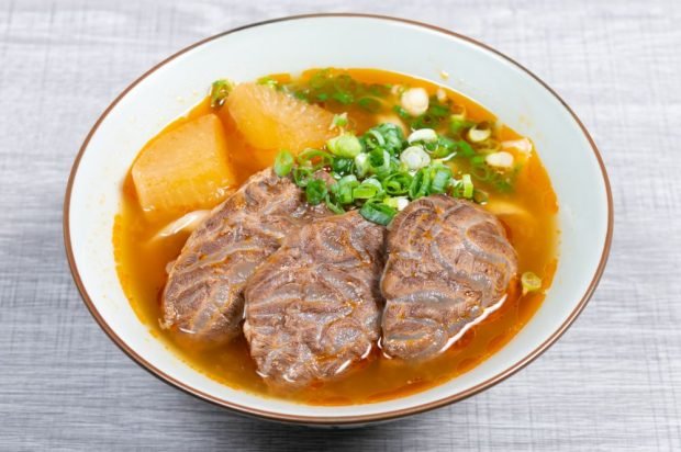 Lagman with radish 