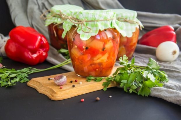 Hungarian salad for winter 