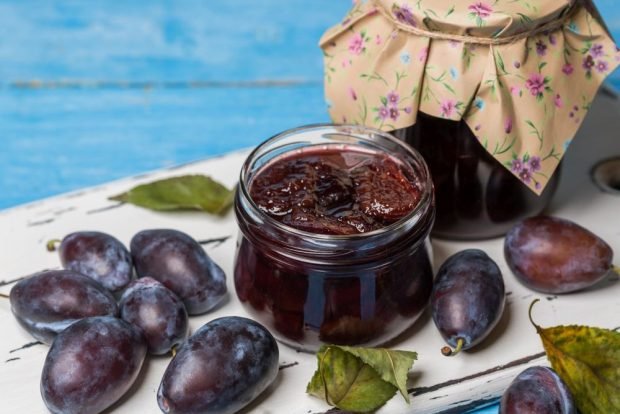 Plum jam with cocoa – a simple and delicious recipe, how to cook step by step