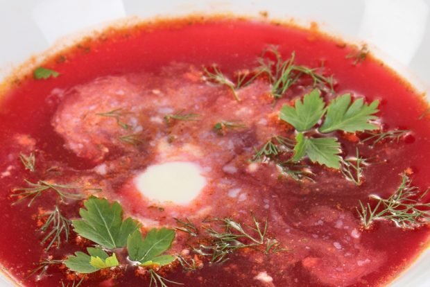 Dacha Ukrainian borscht – a simple and delicious recipe, how to cook step by step