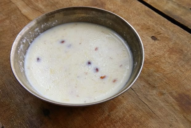 Milk soup with buckwheat