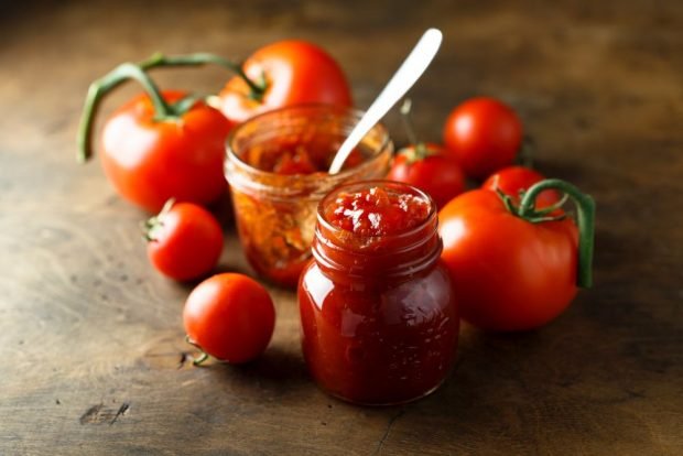 Tomato jam for winter