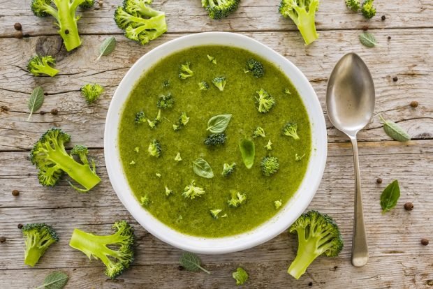 Broccoli cream soup