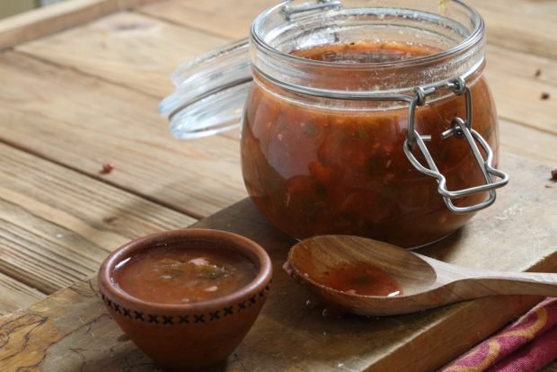 Georgian satsebeli sauce for winter