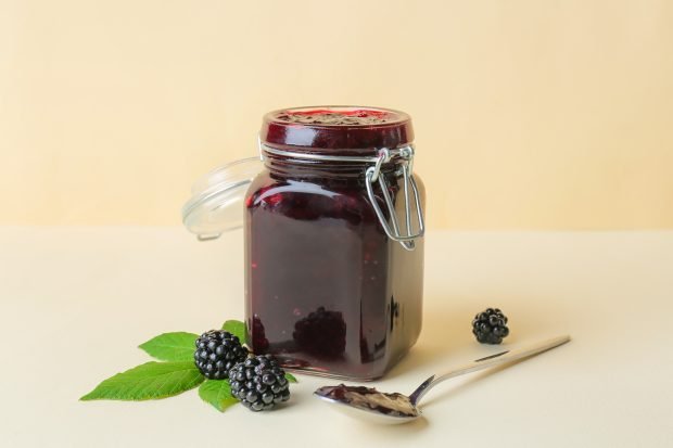 Blackberry jelly without gelatin 