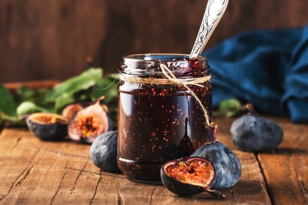 Fig jam with plums is a simple and delicious recipe, how to cook step by step