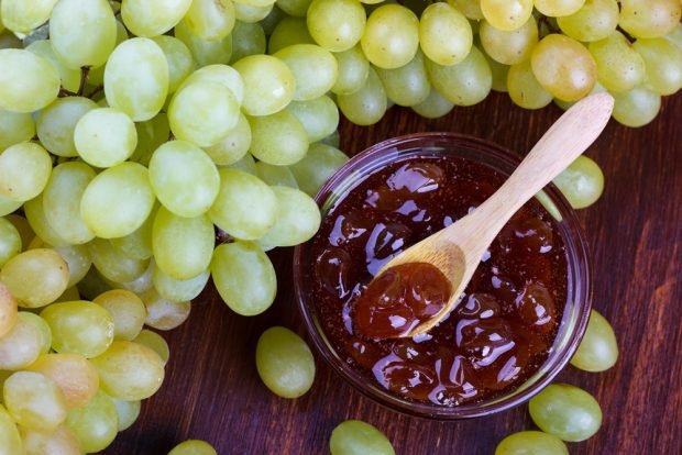 Grape jam – a simple and delicious recipe, how to cook step by step