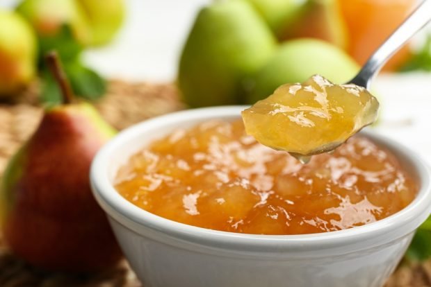 Pear jam with agar-agar – a simple and delicious recipe, how to cook step by step