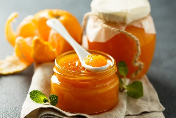 Tangerine jam with peel – a simple and delicious recipe, how to cook step by step