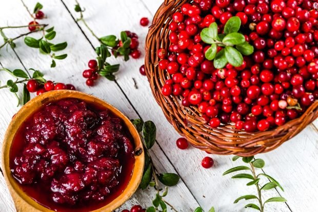 Cranberry jam – a simple and delicious recipe, how to cook step by step