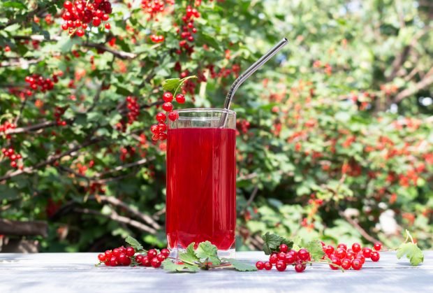 Red currant juice for winter