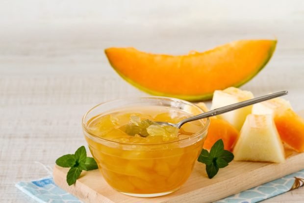 Melon jam without lemon 