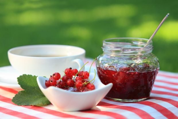 Red currant jam without sterilization – a simple and delicious recipe, how to cook step by step