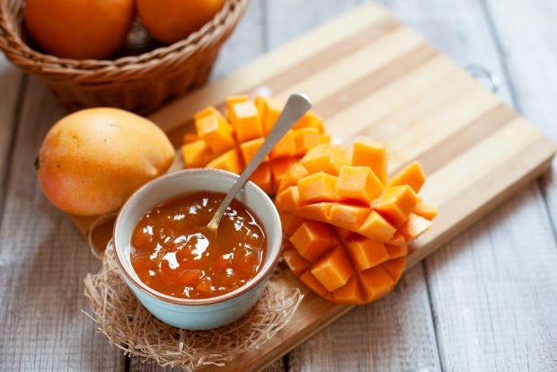 Mango jam without sugar is a simple and delicious recipe, how to cook step by step