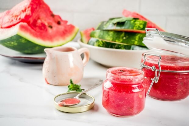 Watermelon jam for winter – a simple and delicious recipe, how to cook step by step