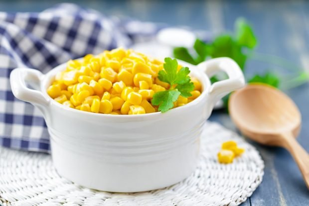 Corn for winter in cans like in a store – a simple and delicious recipe, how to cook step by step