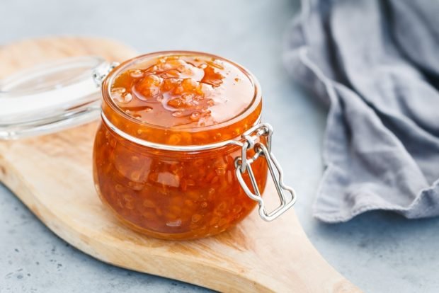 Frozen cloudberry jam