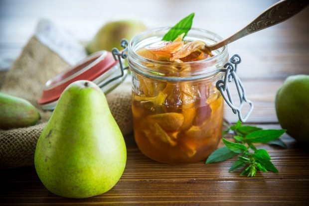 Wild pear jam – a simple and delicious recipe, how to cook step by step