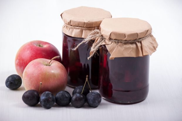 Sloe and apple jam – a simple and delicious recipe, how to cook step by step