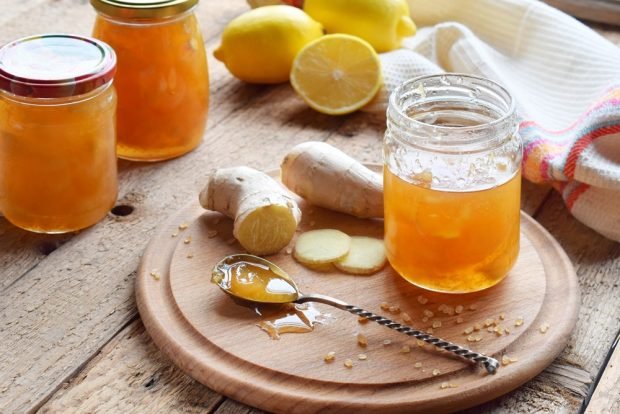 Ginger and lemon jam