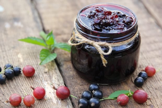 Currant and gooseberry jam – a simple and delicious recipe, how to cook step by step