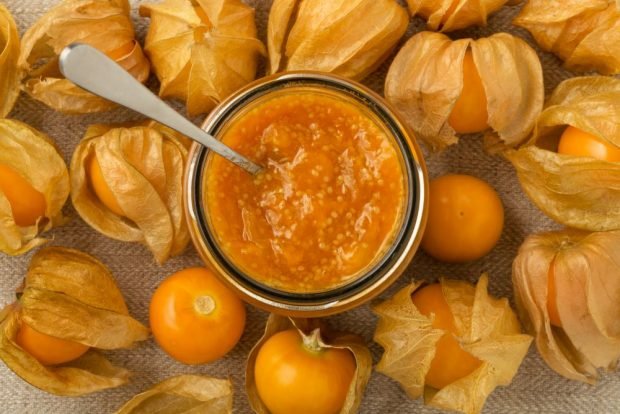 Vegetable physalis jam