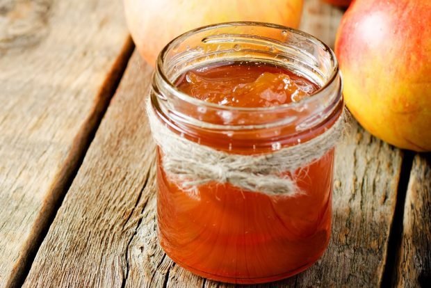 Apple jam with vanilla is a simple and delicious recipe, how to cook step by step