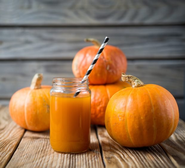 Pumpkin juice for winter 