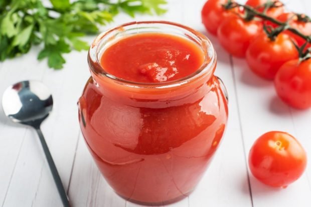 Tomatoes in their own juice without vinegar for the winter