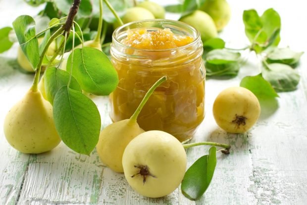 Wild pear jam 