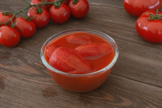 Tomatoes in their own juice with citric acid for winter – a simple and delicious recipe, how to cook step by step