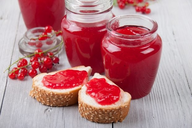 Marmalade from red currant at home