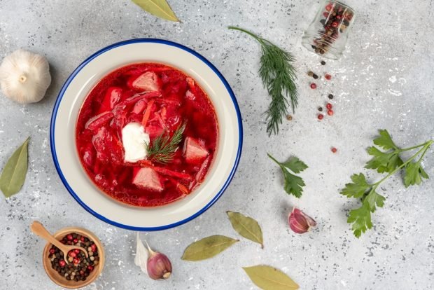 Borscht with pork and sauerkraut – a simple and delicious recipe, how to cook step by step