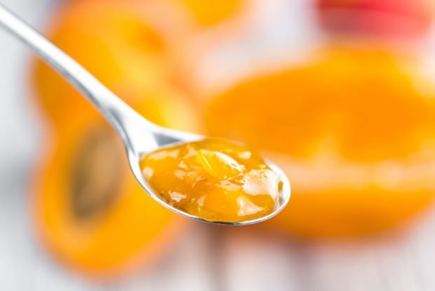 Apricot and peach jam